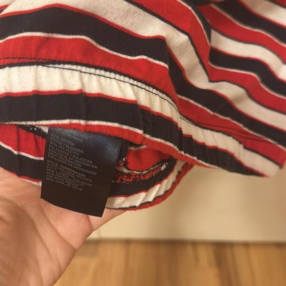 Tommy Hilfiger girls striped hoodie top size small 7 - Picture 5 of 5